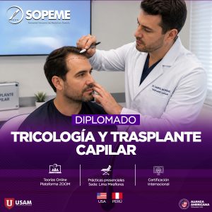 DIPLOMADO EN TRICOLOGÍA Y TRASPLANTE CAPILAR